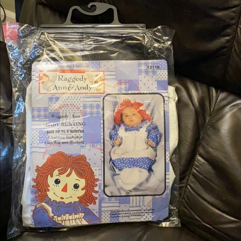 Raggedy Ann & Andy baby costume